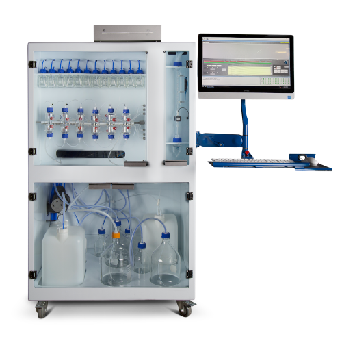 CSBio Automated 6RV Parallel Peptide Synthesizer - Model CS136M, for high throughput automated peptide synthesis