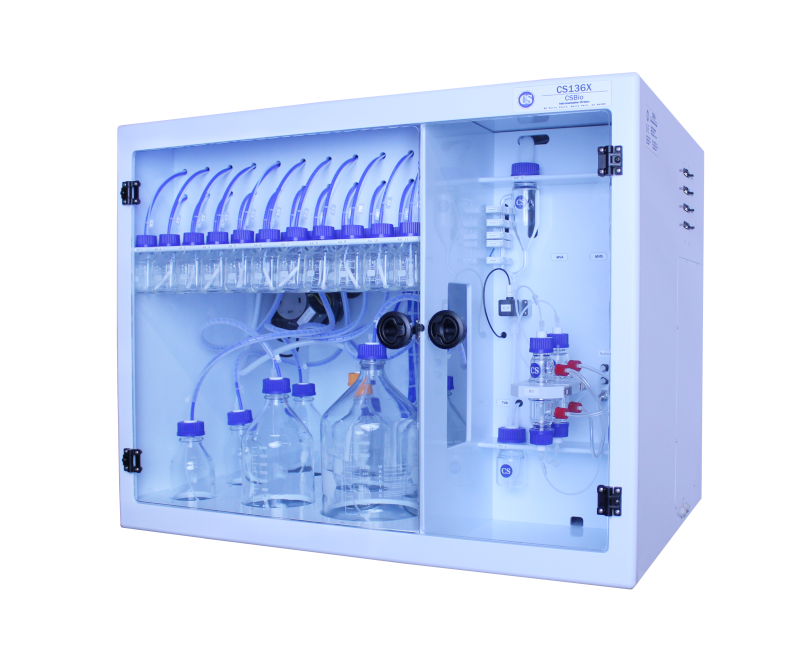 CSBio Automated Peptide Synthesizer - Model CS136X, the gold standard for automated research scale peptide synthesis